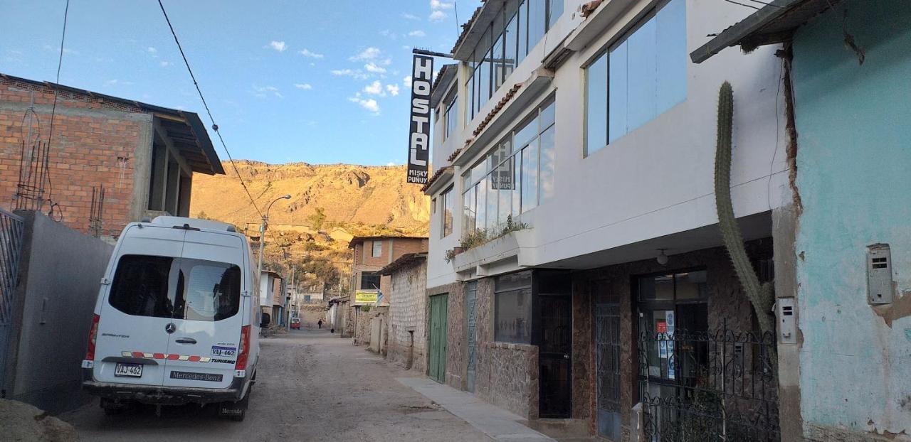 Hotel Misky Punuy - Valle Del Sondondo Andamarca Exteriör bild