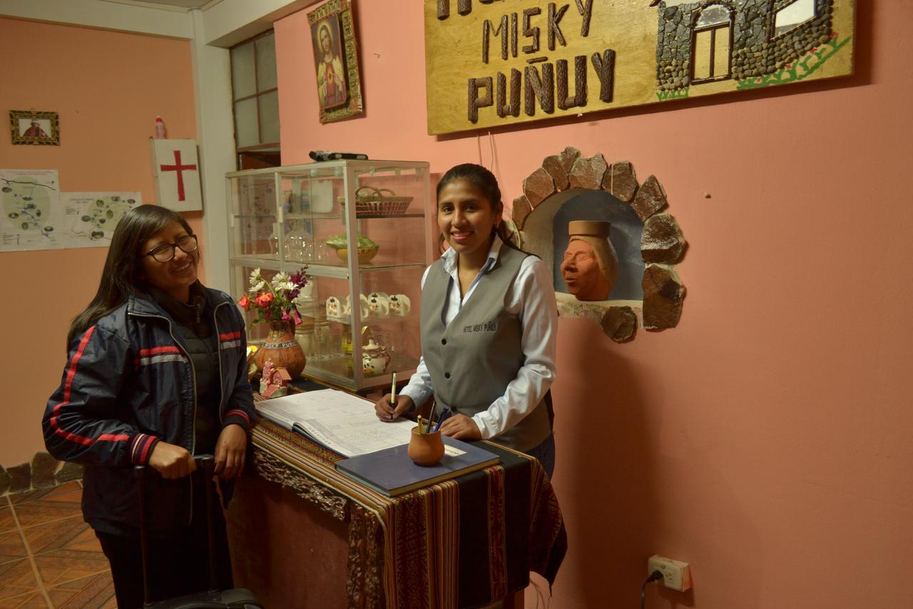 Hotel Misky Punuy - Valle Del Sondondo Andamarca Exteriör bild